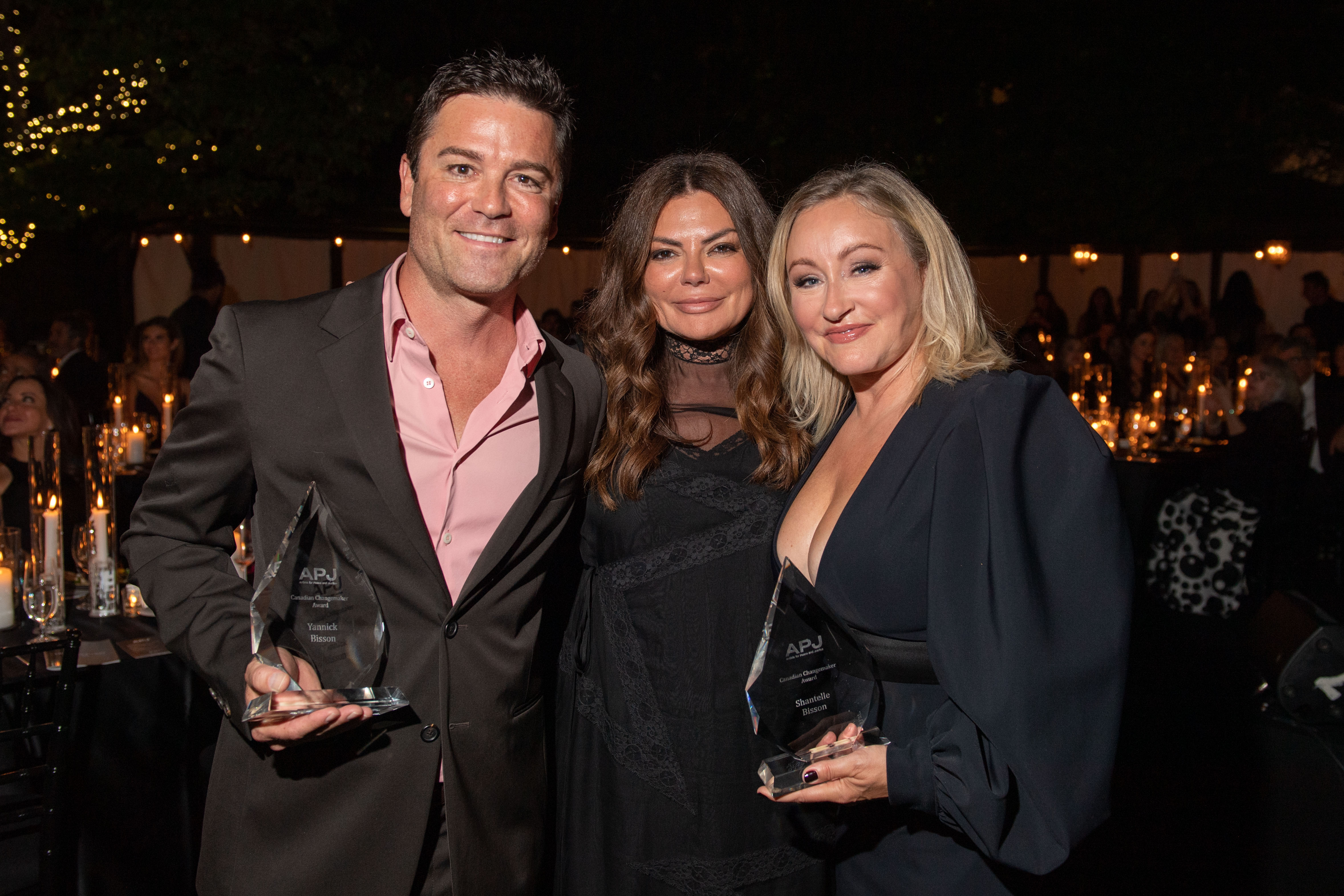 Yannick & Shantelle Bisson with Natasha Koifman