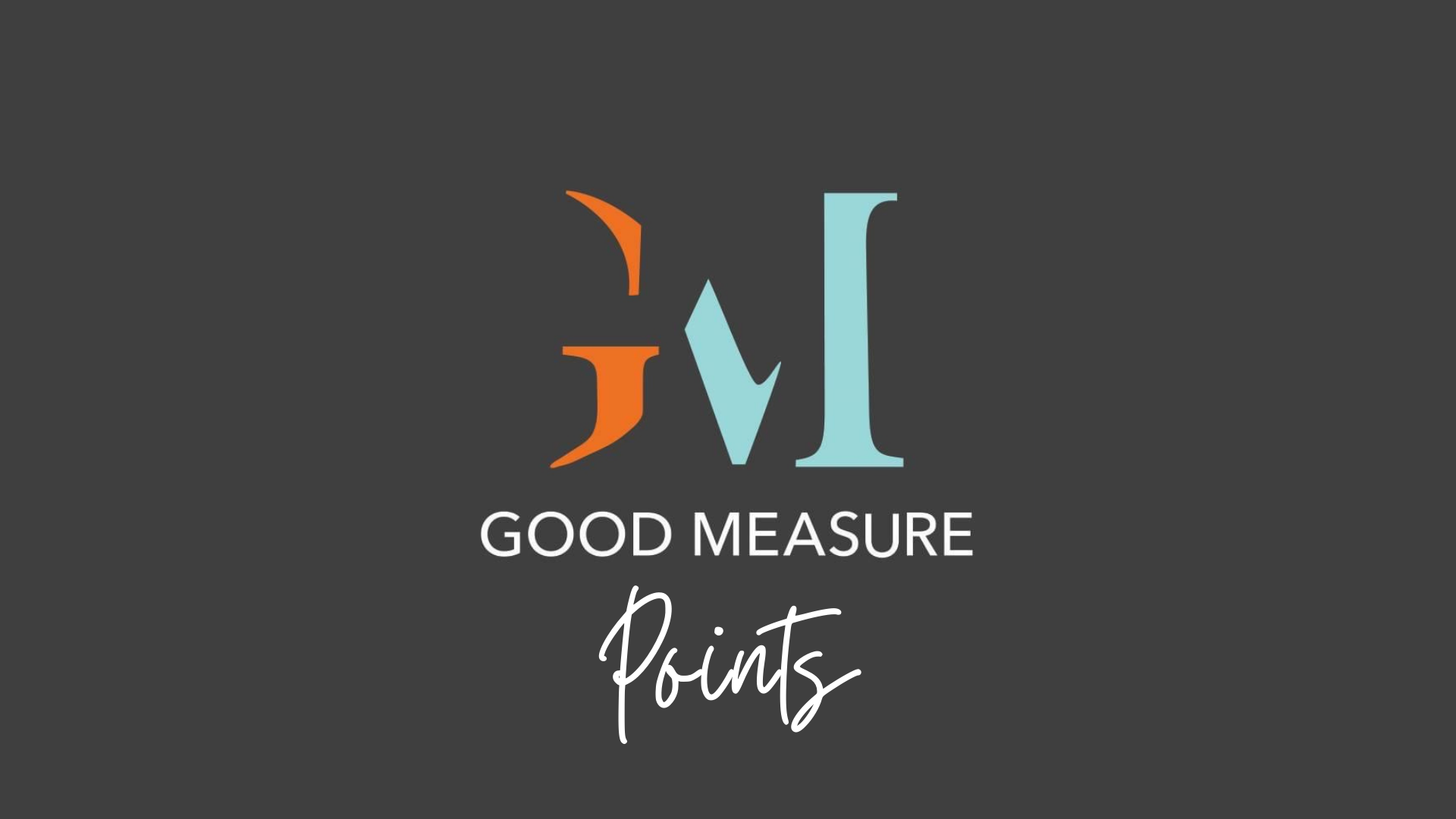 Good Measure Points